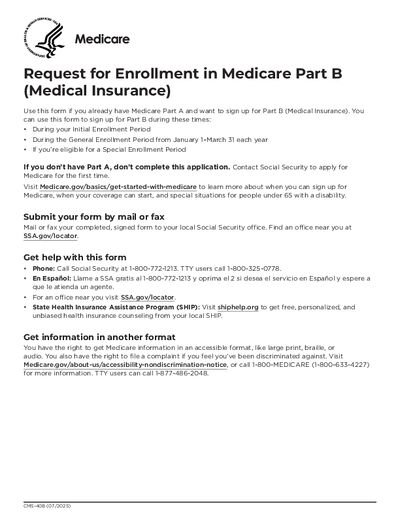 CMS-40B Form preview